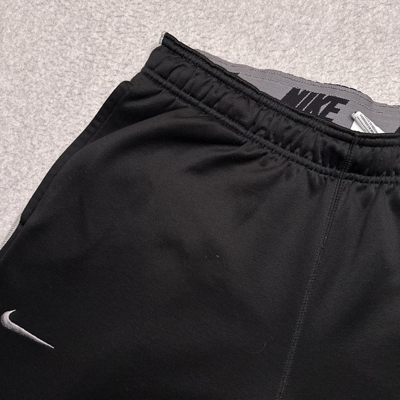 Nike SMU Mustangs Therma-Fit Sweatpants Men's Large Black Baggy Wide Leg Stretch - Picture 9 of 11